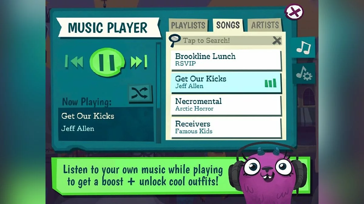 Скриншоты из BeatNiks