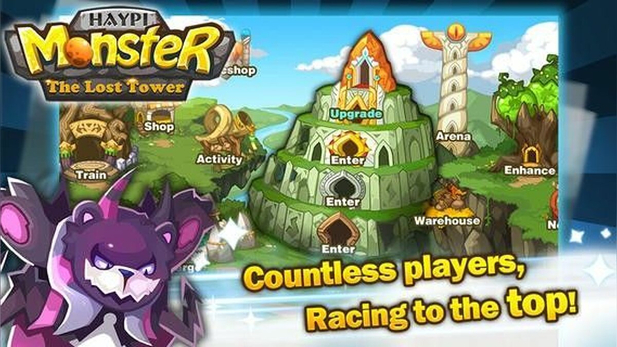 Скриншоты Haypi Monster: The Lost Tower - всего 3 картинки из игры