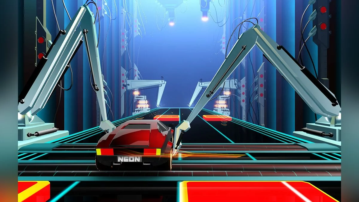 Скриншоты из Neon Drive