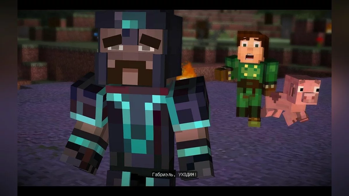 Скриншоты из Minecraft: Story Mode - Episode 3: The Last Place You Look