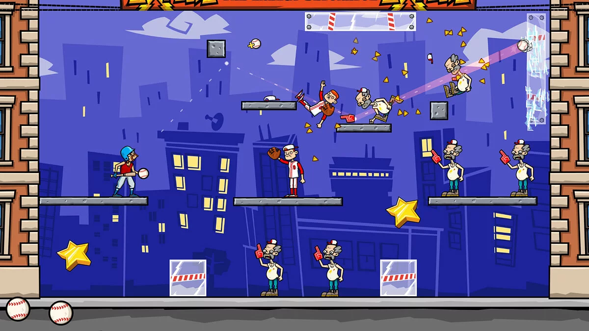 Скриншоты из Baseball Riot
