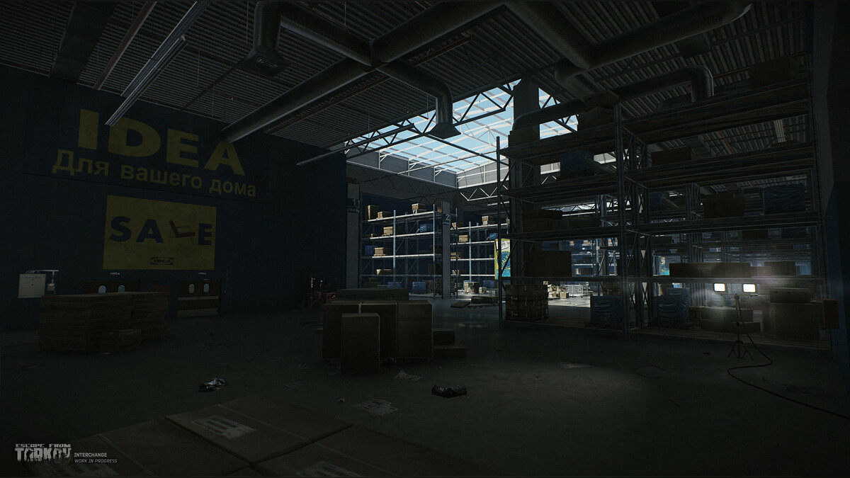 Tarkov развязка карта