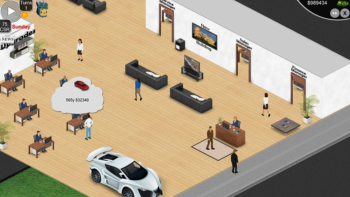 Auto Dealership Tycoon - что это за игра, трейлер, системные требования,  отзывы и оценки, цены и скидки, гайды и прохождение, похожие игры