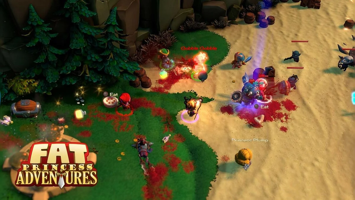 Скриншоты из Fat Princess Adventures