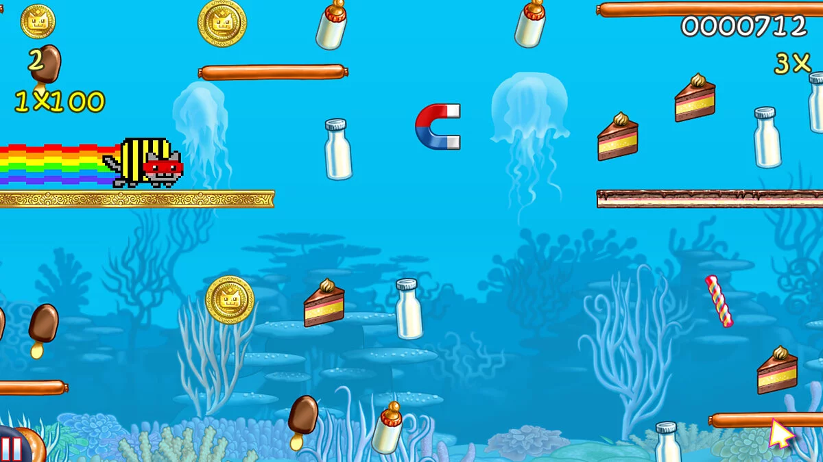 Скриншоты из Nyan Cat: Lost In Space