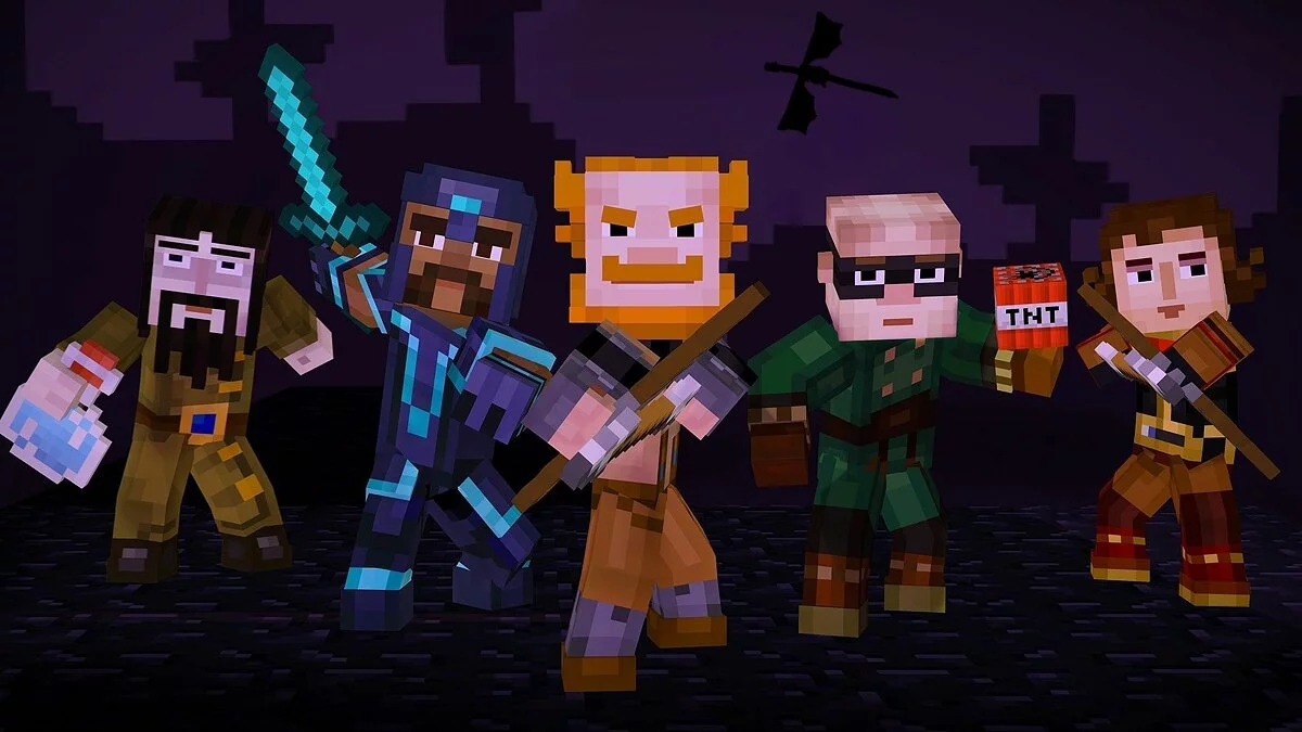 Скриншоты из Minecraft: Story Mode - Episode 4: A Block and a Hard Place