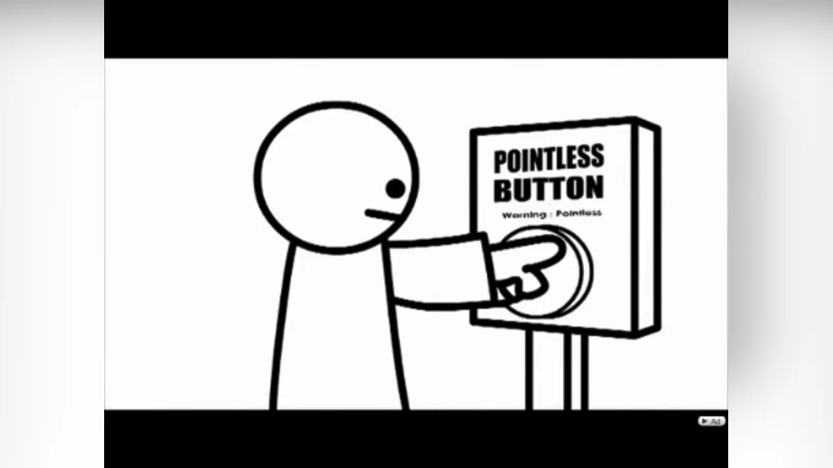 Скриншоты из Pointless Button