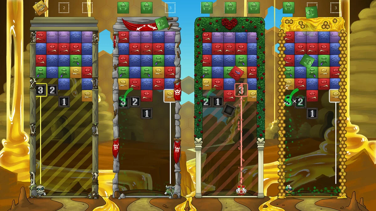 Скриншоты из Tumblestone