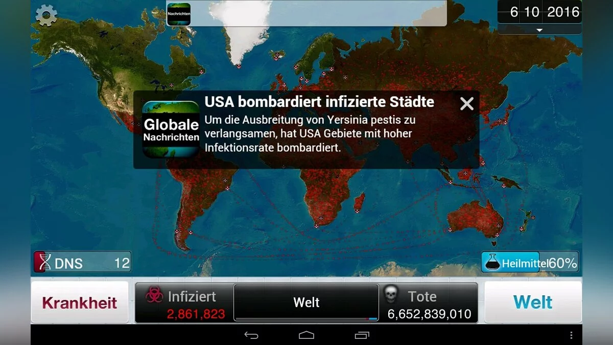 Скриншоты из Plague Inc. / Картинка 31