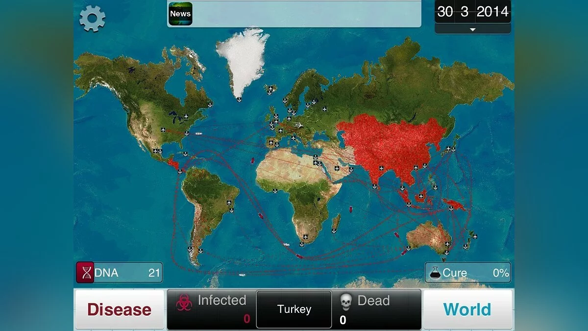 Скриншоты из Plague Inc. / Картинка 32