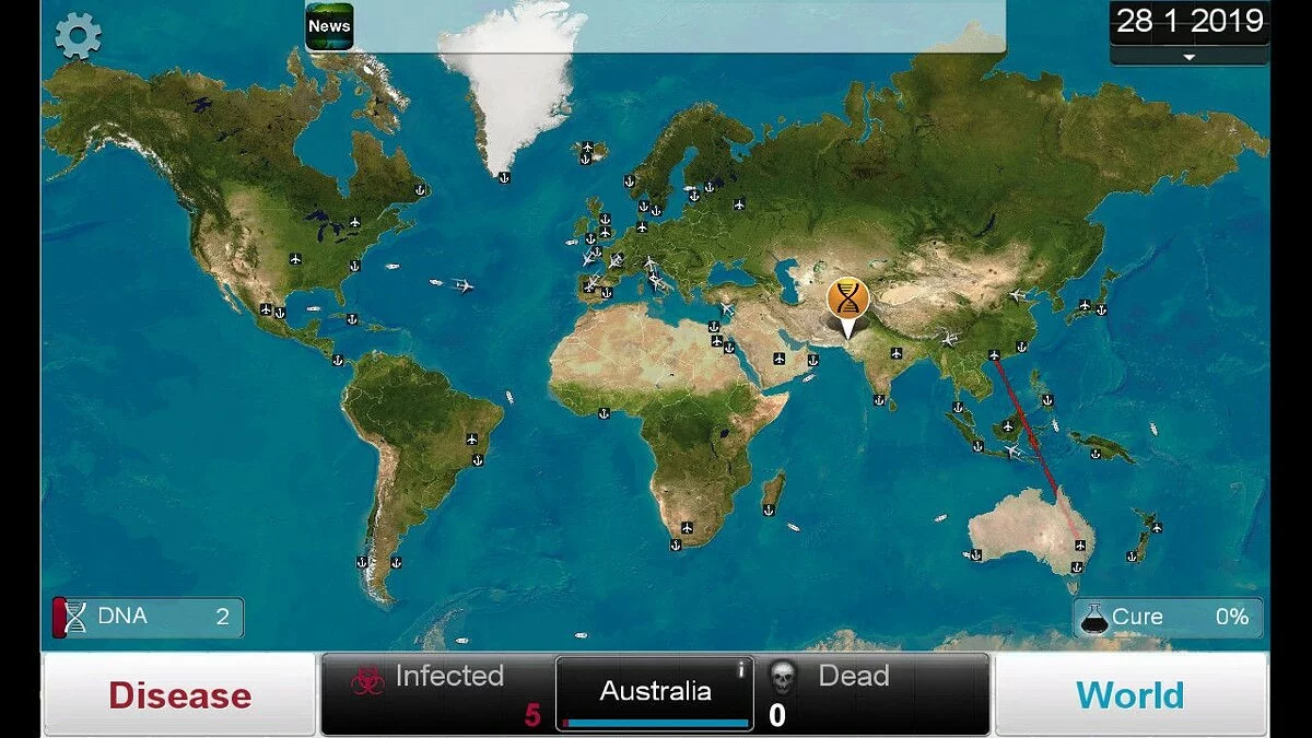 Скриншоты из Plague Inc. / Картинка 47