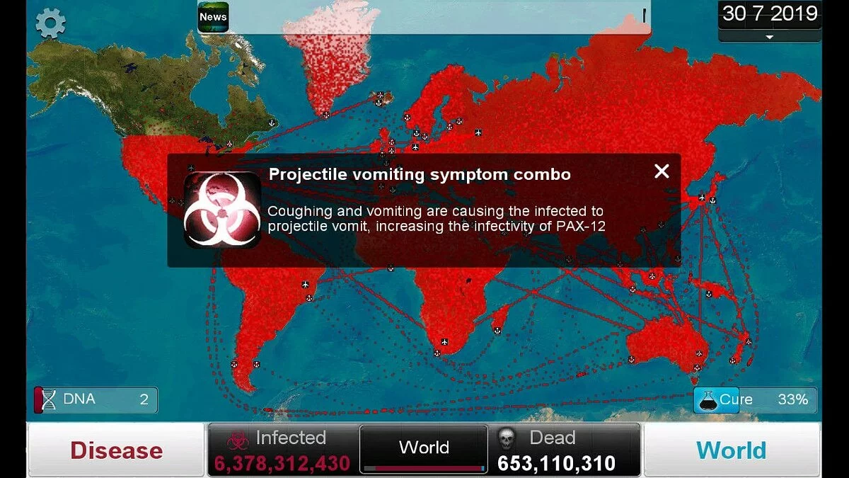 Скриншоты из Plague Inc. / Картинка 53