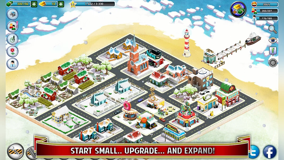 Скриншоты из City Island: Winter Edition