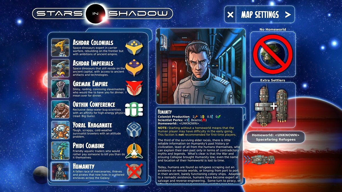 Скриншоты Stars in Shadow - всего 47 картинок из игры