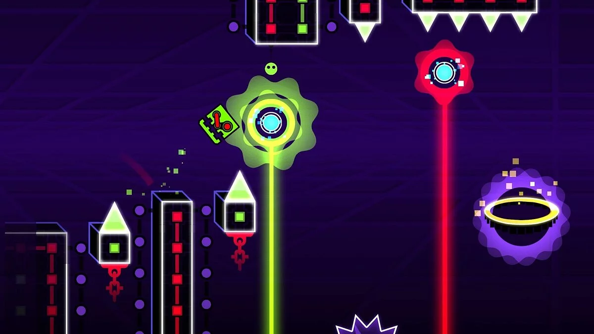 Скриншоты из Geometry Dash