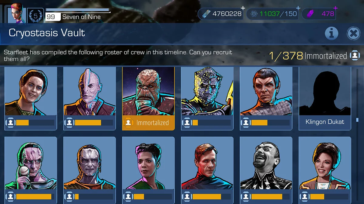 Скриншоты из Star Trek Timelines