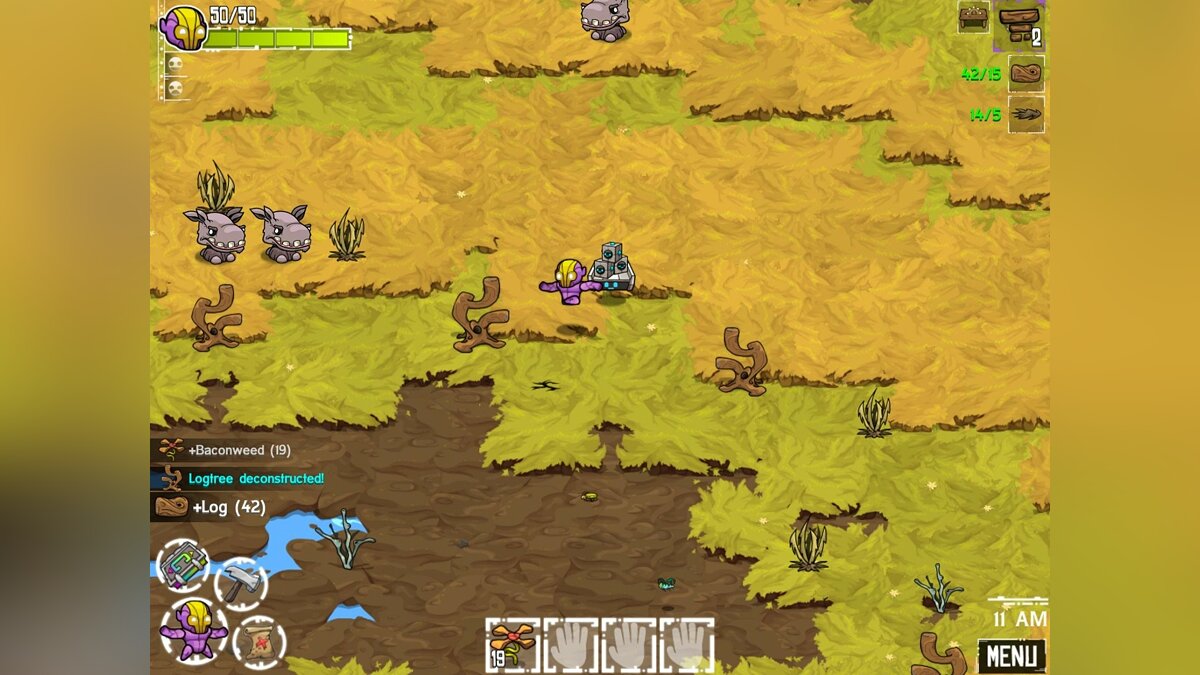 Crashlands карта саванны