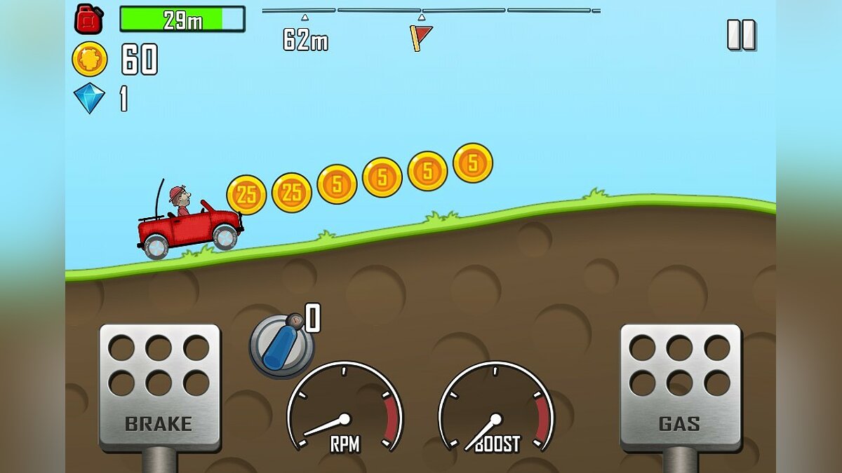 Скриншоты Hill Climb Racing - всего 21 картинка из игры