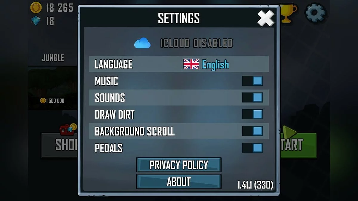 Скриншоты из Hill Climb Racing