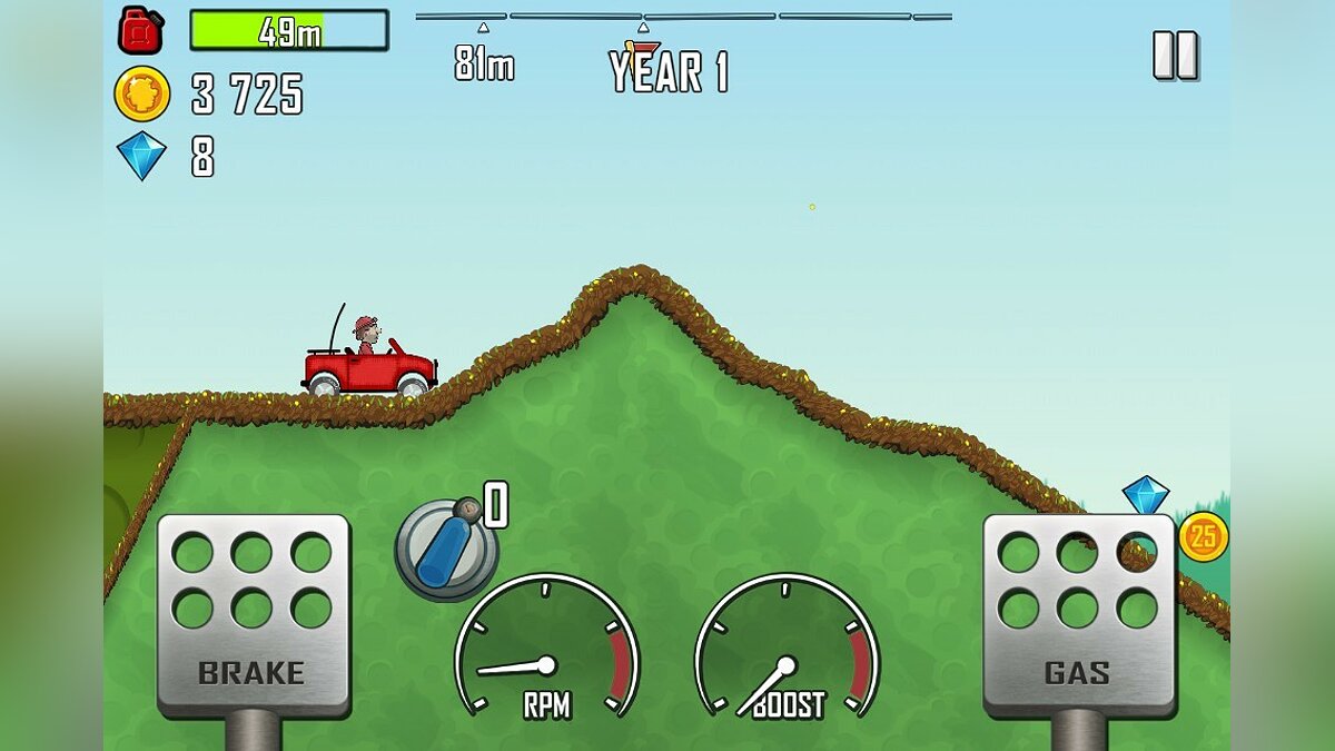 Скриншоты Hill Climb Racing - всего 21 картинка из игры