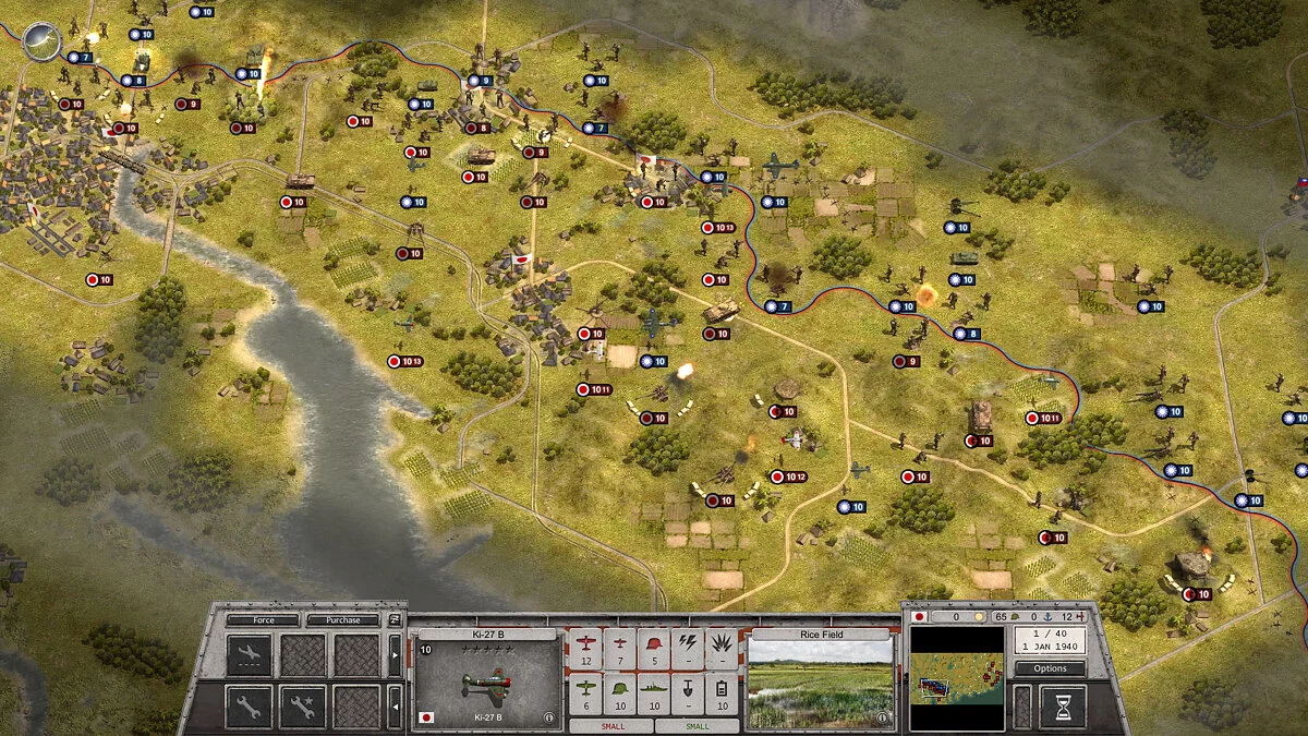 Скриншоты из Order of Battle: Morning Sun