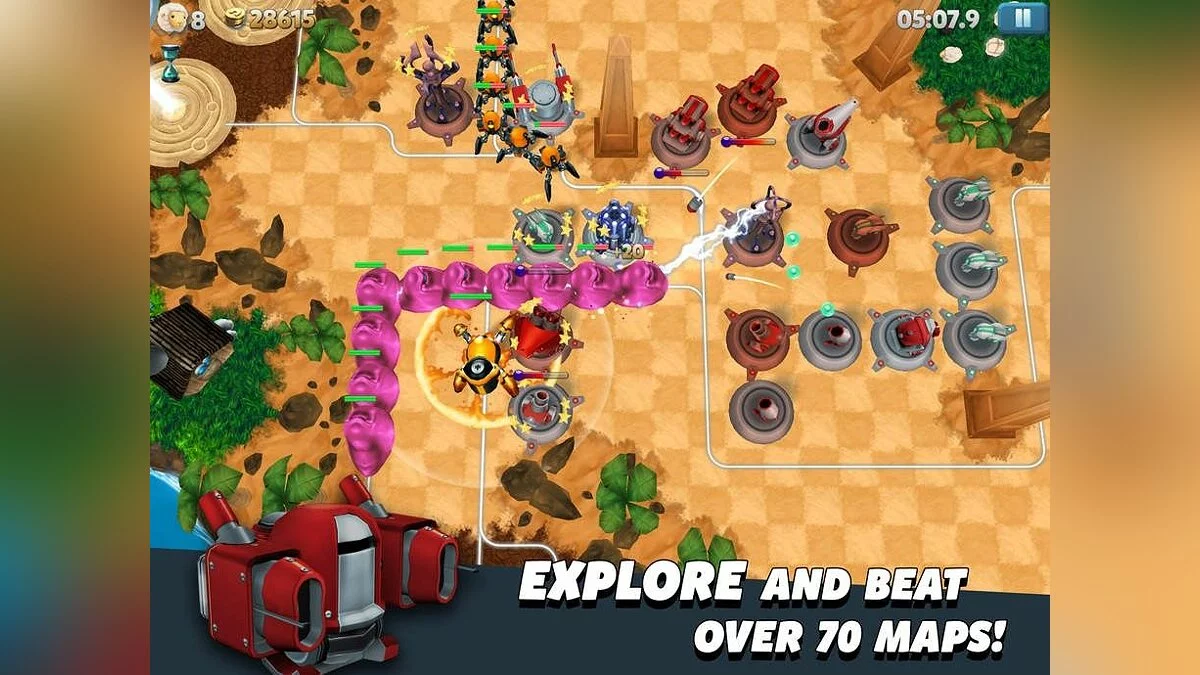 Скриншоты из Tower Madness 2: 3D Defense