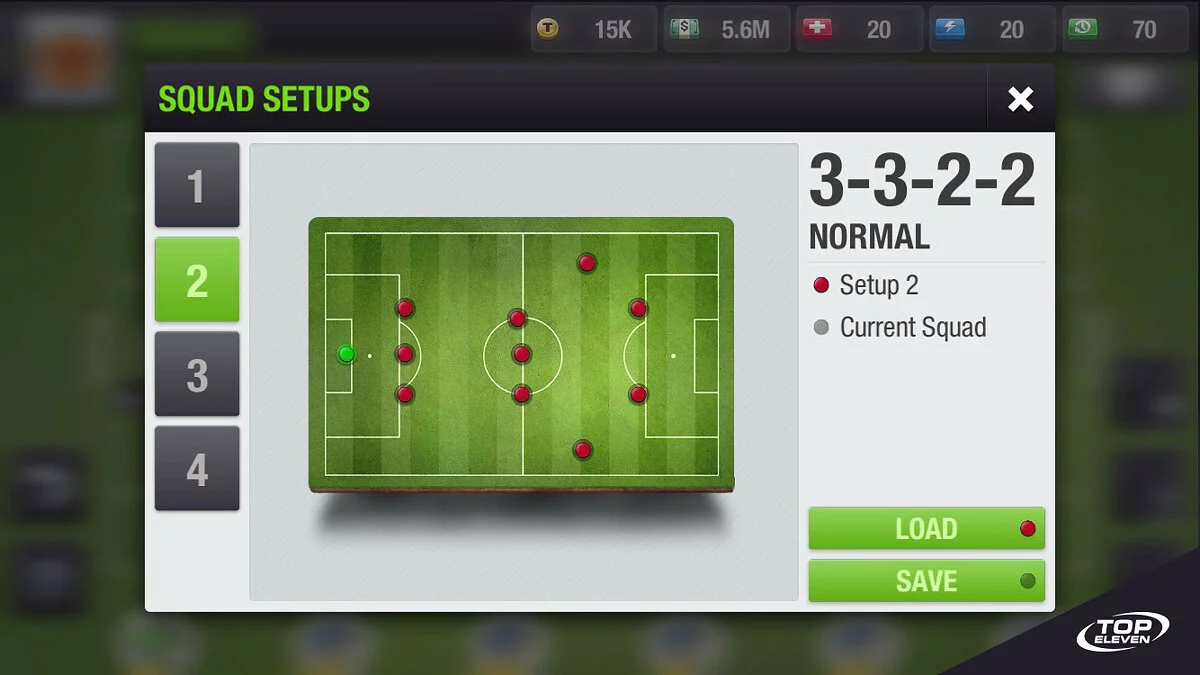 Скриншоты из Top Eleven