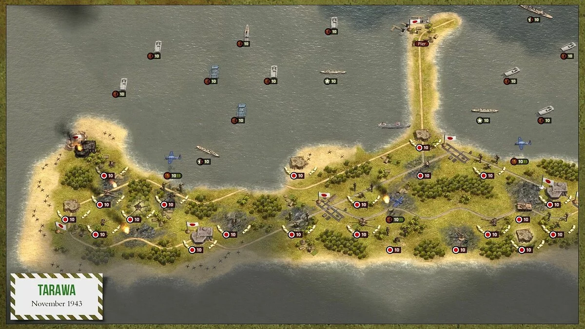 Скриншоты из Order of Battle: Pacific