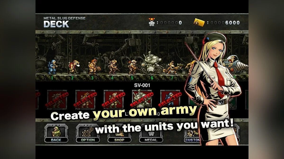 Скриншоты из Metal Slug Defence