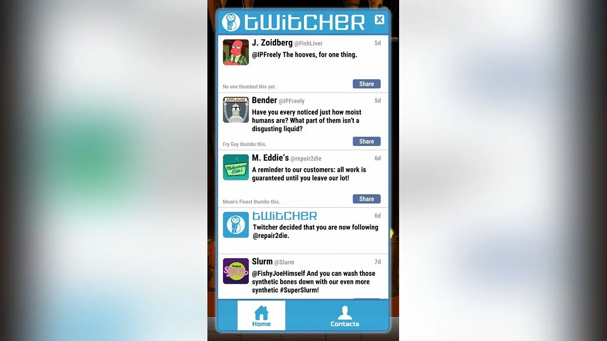 Скриншоты из Futurama: Game of Drones