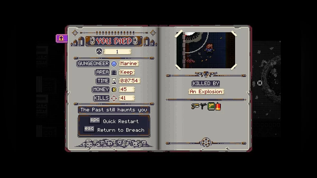 Скриншоты из Enter the Gungeon