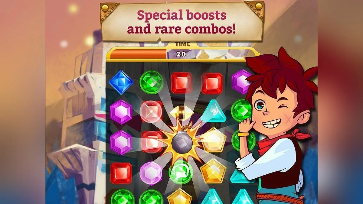 Скриншоты из Jewel Mania