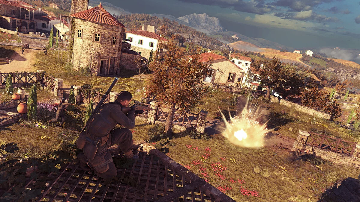 Скриншоты из Sniper Elite 4