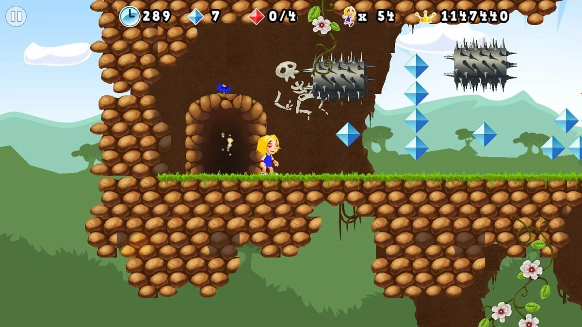 Скриншоты из Giana Sisters 2D