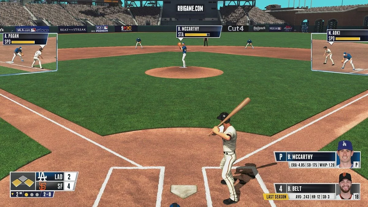 Скриншоты из R.B.I. Baseball 15