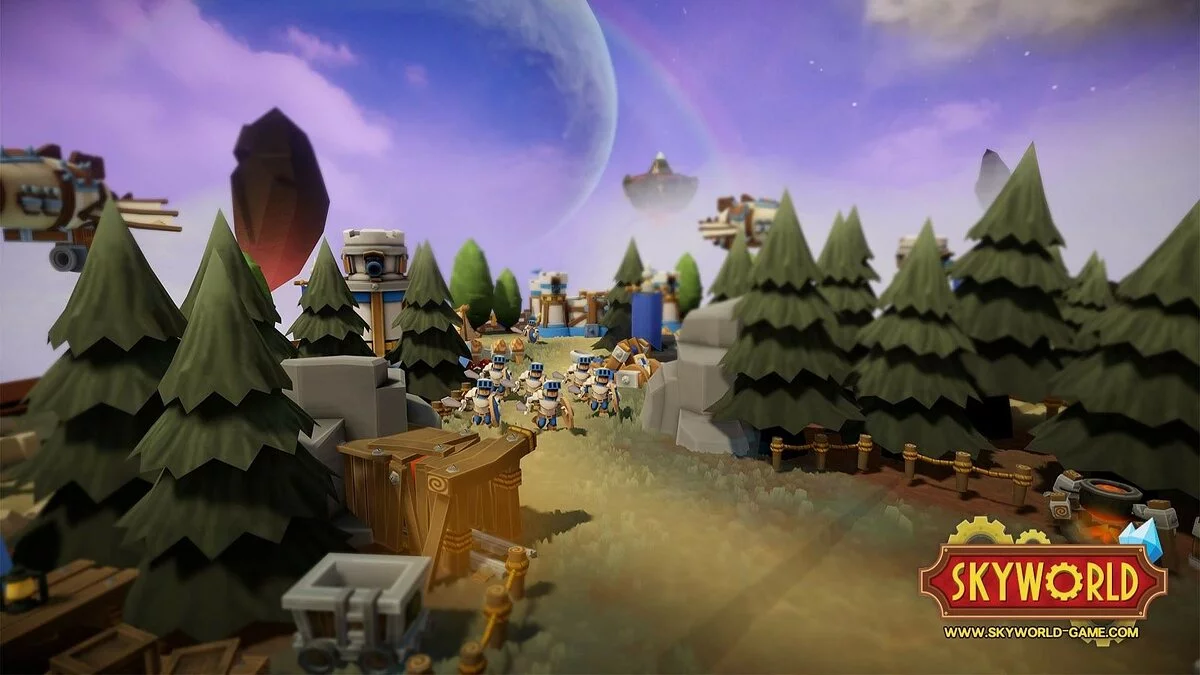 Скриншоты из Skyworld