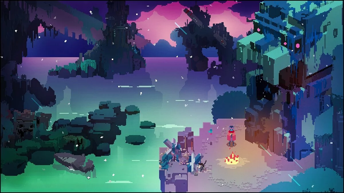 Скриншоты из Hyper Light Drifter