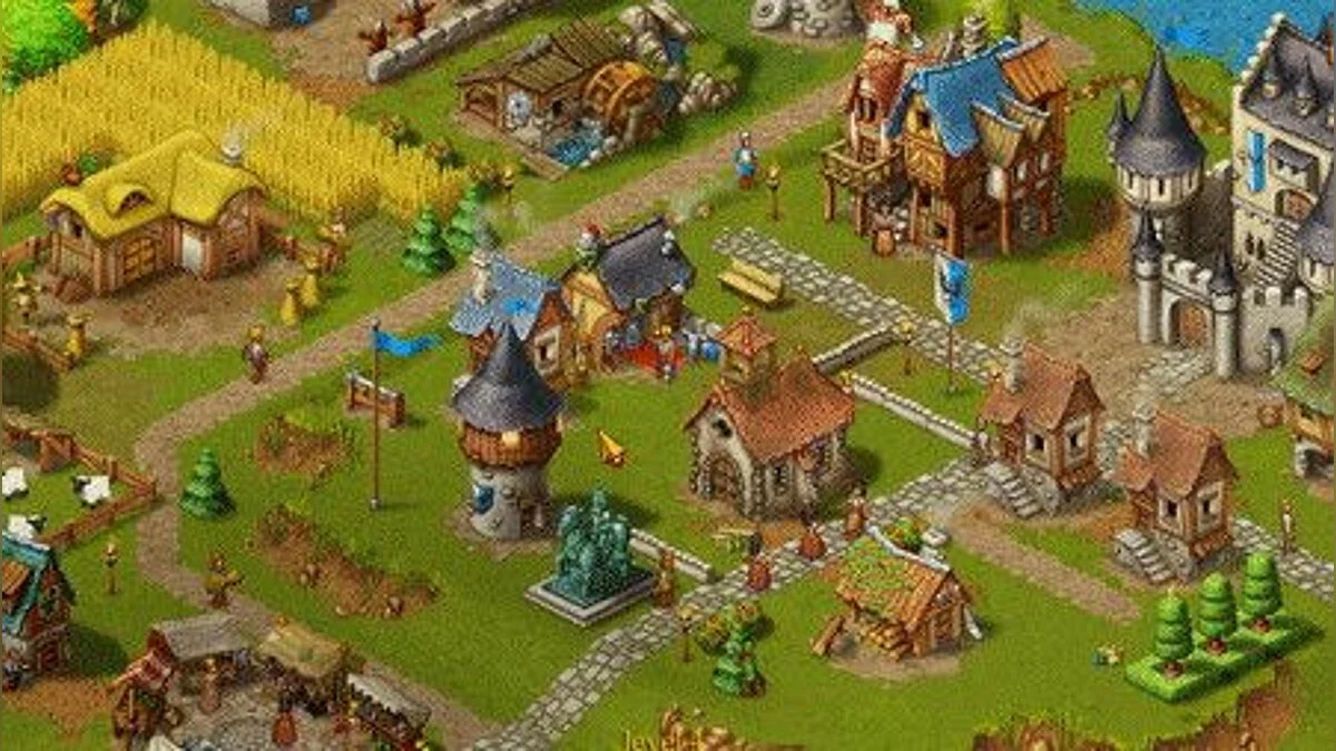 Скриншоты из Townsmen