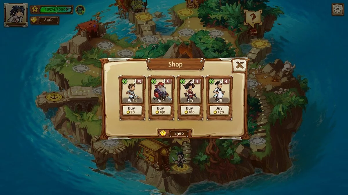 Скриншоты из Braveland Pirate
