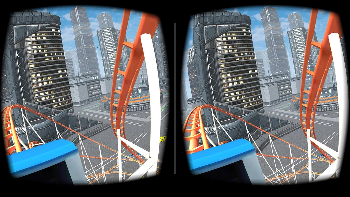Скриншоты из VR Roller Coaster