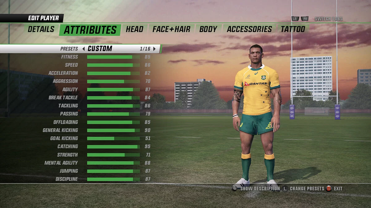 Скриншоты из Rugby Challenge 3