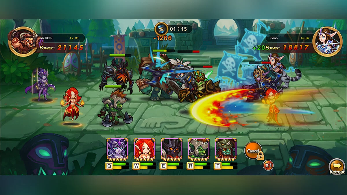 Скриншоты из Star of Heroes