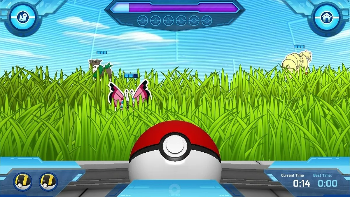 Скриншоты из Pokemon Camp