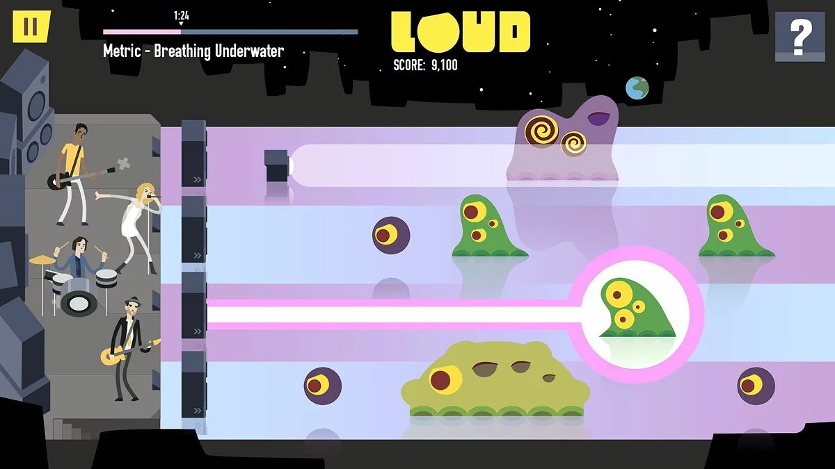 Скриншоты из LOUD on Planet X