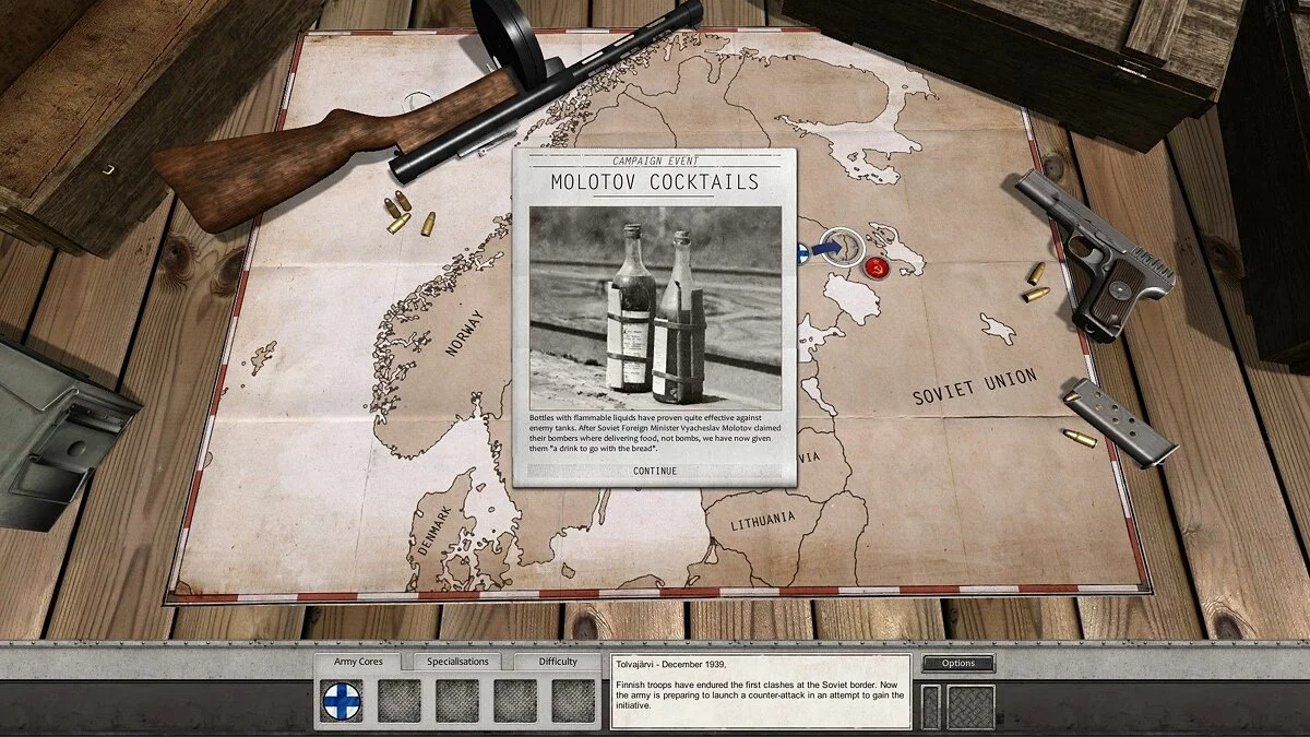 Скриншоты из Order of Battle: Winter War