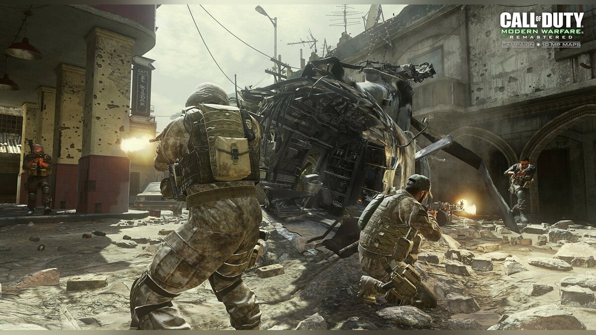 Call of Duty 4: Modern Warfare Remastered черный экран