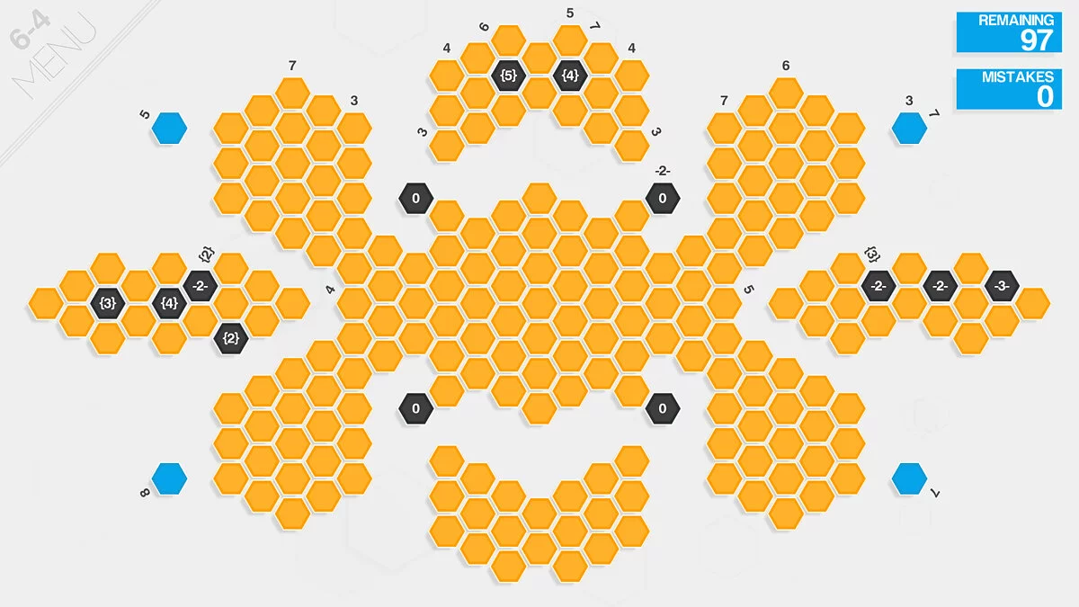 Скриншоты из Hexcells