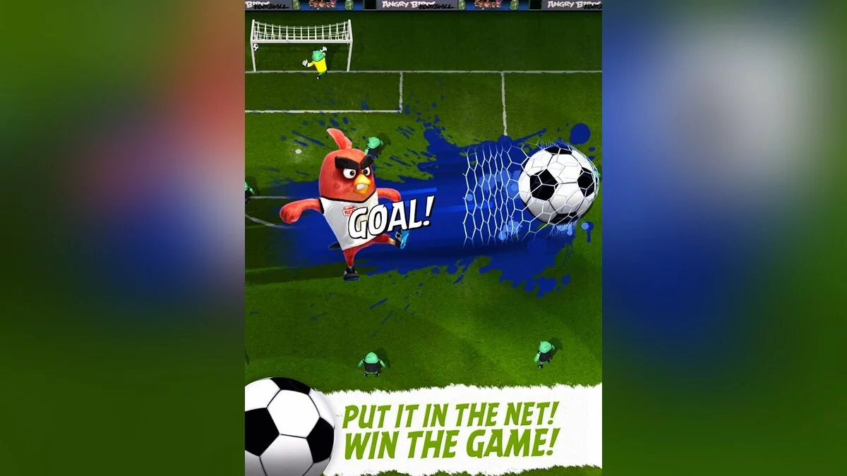 Скриншоты из Angry Birds Goal!