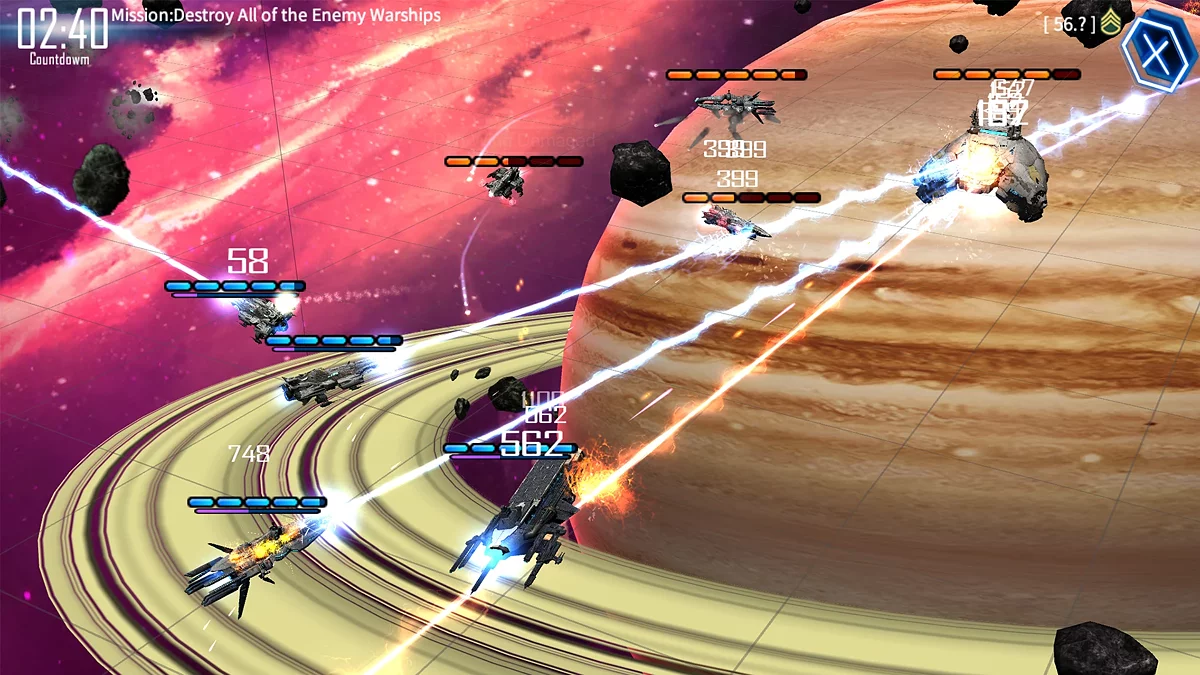 Скриншоты из Galaxy Reavers