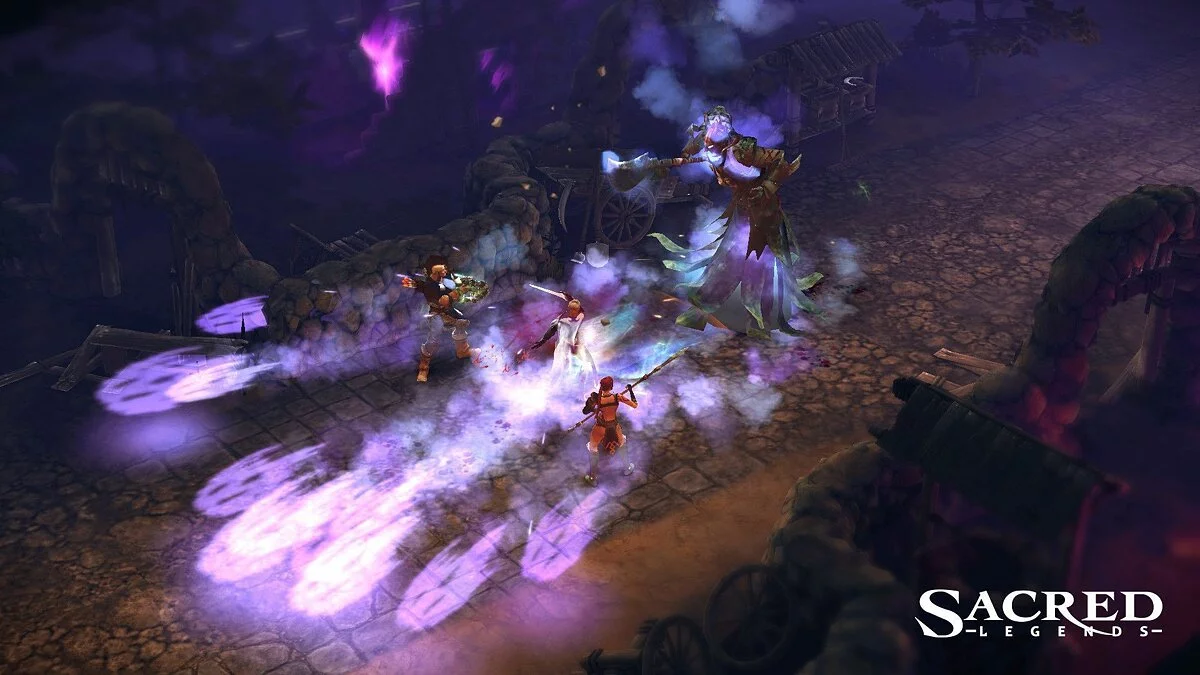 Скриншоты из Sacred Legends